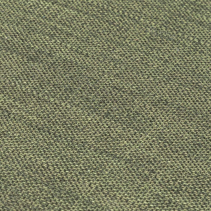 Kort & Co. Freeman 88\" Linen-Look Fabric Sofa with Wood Base and Tufted Back Cushions - Avocado Green