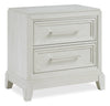 Vida Bedside 2-Drawer Nightstand, 27\"W x 28\"H - Sand