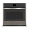 GE 30\" 5 Cu. Ft. Electric Single Wall Oven with No Preheat Air Fry - Slate - JTS5000EVES