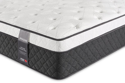 Springwall Encore Imagine Eurotop Plush Twin Mattress | Matelas moelleux à Euro-plateau Encore Imagine de Springwall pour lit simple