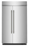 Kitchenaid 48\" 29.4 Cu. Ft. Built-In Side-by-Side Refrigerator – Stainless Steel - KBSN748SPS