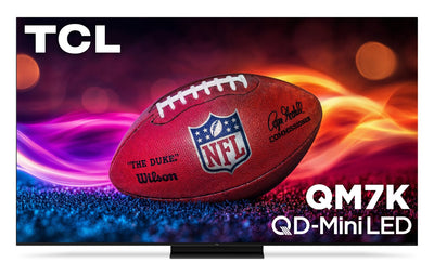 TCL 75" QM7K QD Mini-LED QLED 4K UHD Smart Google TV (75QM7K) - 2025 Model | Téléviseur intelligent QLED Mini DEL TCL QD QM7K UHD 4K de 75 po avec Google TVMC (75QM7K) - modèle 2025