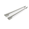 KitchenAid 2-Piece Handle Kit for Built-In Side by Side Refrigerator – Stainless Steel - W11777165