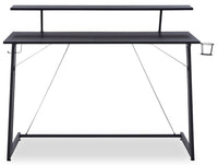 Sparta Gaming Desk - Black