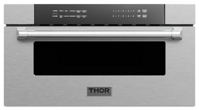 Thor Kitchen 30" 1.2 Cu. Ft. Built-In Microwave Drawer - TMD3002 | Tiroir four à micro-ondes encastré Thor Kitchen de 30 po et de 1,2 pi3 - TMD3002 | TMD3002S