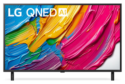 LG 43" QNED80 QNED 4K UHD Smart webOS TV (43QNED80AUA.ACC) - 2025 Model | Téléviseur intelligent QNED LG QNED80 UHD 4K de 43 po avec webOS (43QNED80AUA.ACC) - modèle 2025