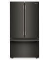 KitchenAid 36\" 24 Cu. Ft. Counter-Depth French Door Refrigerator – Black Ore - KRFC236SBE