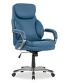 Sealy® Posturepedic Palisade 28\" Adjustable Ergonomic Office Chair - Blue