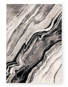 Plasma Black Grey Area Rug - 7'10\" x 10'6\"