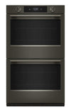 KitchenAid 30\" Smart Electric Double Wall Oven - Black Ore - KOED730SBE
