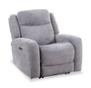 Atlantis 38\" Fabric Power Reclining Chair with USB Port - Dove Grey