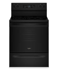 Whirlpool 5.3 Cu. Ft. Electric Range with Air Cooking – Black - YWFES5730SB