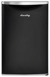 Danby 20.8\" 4.4 Cu. Ft. Single-Door Mini Fridge - Black - DAR044A6MDB