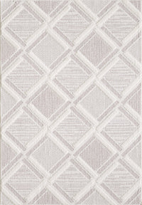 Knox Moroccan Beige Area Rug - 5'3