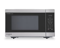 Sharp 1.6 Cu. Ft. Carousel® Countertop Microwave with Inverter Technology - Stainless Steel - SMC1664KSC