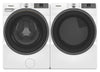 Whirlpool 5.2 Cu. Ft. Smart Front-Load Washer and 7.4 Cu. Ft. Electric Dryer - White