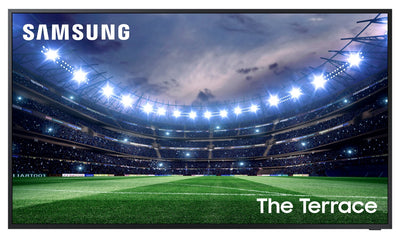 SAMSUNG 75" The Terrace Full Sun Neo QLED 4K Neo Quantum HDR+ 120Hz IP56 Rated Outdoor Smart TV (QN75LST9DAFXZC) | Téléviseur Neo QLED La Terrasse LST9D de Samsung 4K de 75 po pour l’extérieur zone plein soleil