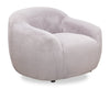 Hugz 45\" Fabric Accent Chair - Grey