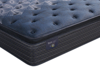 Serta Back Logic 3.0 Eurotop Plush Queen Mattress | Matelas moelleux à Euro-plateau Back Logic 3.0 de Serta pour grand lit