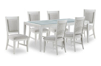 Vida 7pc Dining Set with Table & 6 Chairs, 78