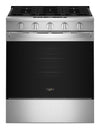 Whirlpool 30\" 5 Cu. Ft. Gas Range with Air Cooking - Fingerprint Resistant Stainless Steel - WSGS5030SZ