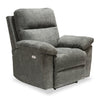 Made in Canada Oliver 40\" Chenille Fabric Power Reclining Chair with USB Port - Addison Pewter Grey