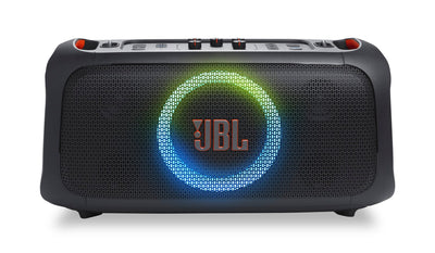 JBL PartyBox On-The-Go Essential 100W JBL Pro Sound Wireless Party Speaker (JBLPBOTGESAM) | Haut-parleur de fête sans fil PartyBox On-The-Go Essential de JBL de 100 W avec son JBL Pro (JBLPBOTGESAM)