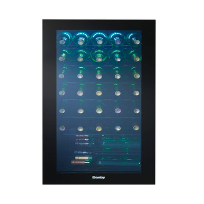 Danby 17.5" Wine Cooler - Black -DWC036A2BDB-6 | Refroidisseur à vin Danby de 17,5 pi3 - noir - DWC036A2BDB-6 | DWC036AB