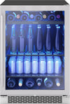 Brisas by Zephyr 24\" Beverage Cooler with 8-Bottle Single Zone - Stainless Steel - BBV24C01AG