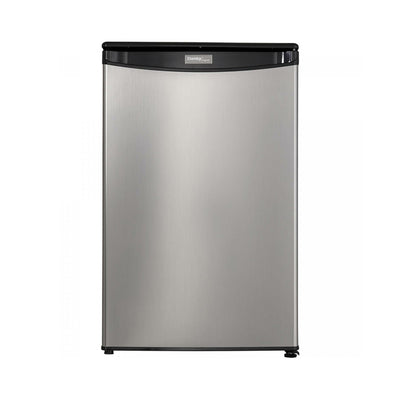 Danby 20.69" 4.4 Cu. Ft. Compact Fridge - Stainless Steel Look - DAR044A4BSLDD | Réfrigérateur compact Danby de 4,4 pi3 et de 20,69 po - apparence acier inoxydable - DAR044A4BSLDD | DAR044AD