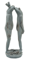Black 16\" Outdoor Resin Frog Figure