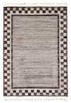 Vera Quattro Ivory/Grey Area Rug - 5'2\" x 7'5\"