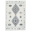 Lola Diamond Grey 3x5 Area Rug