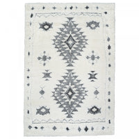 Lola Diamond Grey 3x5 Area Rug