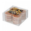 8 Pk Scented Tealights Hazelnut Cream - Set of 2 Candle