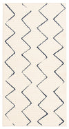 Kimi Blue-Ivory 2'8\" x 4'11\" Area Rug