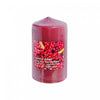2.75\" x 5\" Scented Pillar Cranberry Delight - Set of 2 Candle
