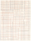 Taite Cream-Silver Area Rug - 3'11\" x 5'7\"