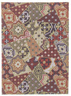 Bellezza Red / Green 2'2\" x 3'0\" Area Rug