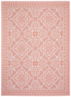 Neisha Traditional Coral Rug 6'7\" X 9'6\" Area Rug