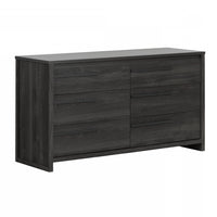 Tao 6-Drawer Dresser - Grey Oak