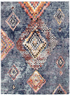 Makondo Mosaique Blue Area Rug - 6'7\" x 9'6\"