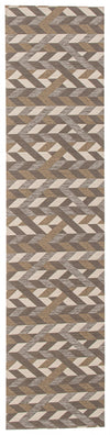 Bellezza Dark Brown 2'2\" x 22'0\" Area Rug