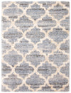 Dimity Grey/Light Blue Area Rug - 3'11\" x 5'7\"