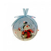 LED Ornament with Ribbon Snowman with Birdhouse - Set of 12 Christmas Ornaments