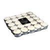 50 Pk Unscented Tealights White Candle