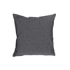 Chambray Cushion with Zipper Black - Set of 2 Cushions