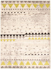 Raja Ivory-Green Area Rug - 5'3\" x 7'3\"