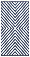 Dodie Blue-Ivory 2'8\" x 4'11\" Area Rug
