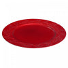 Charger Plate Holly berries Red 13\" - Set of 6 Dinnerware